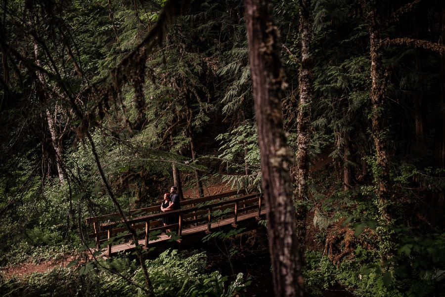 Clackamas River Engagement Photography 009
