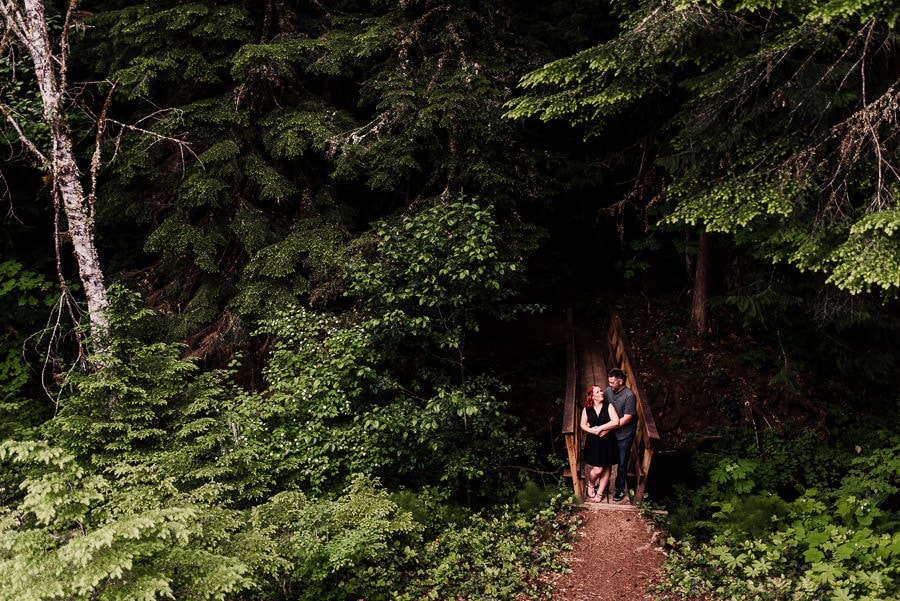 Clackamas River Engagement Photography 011
