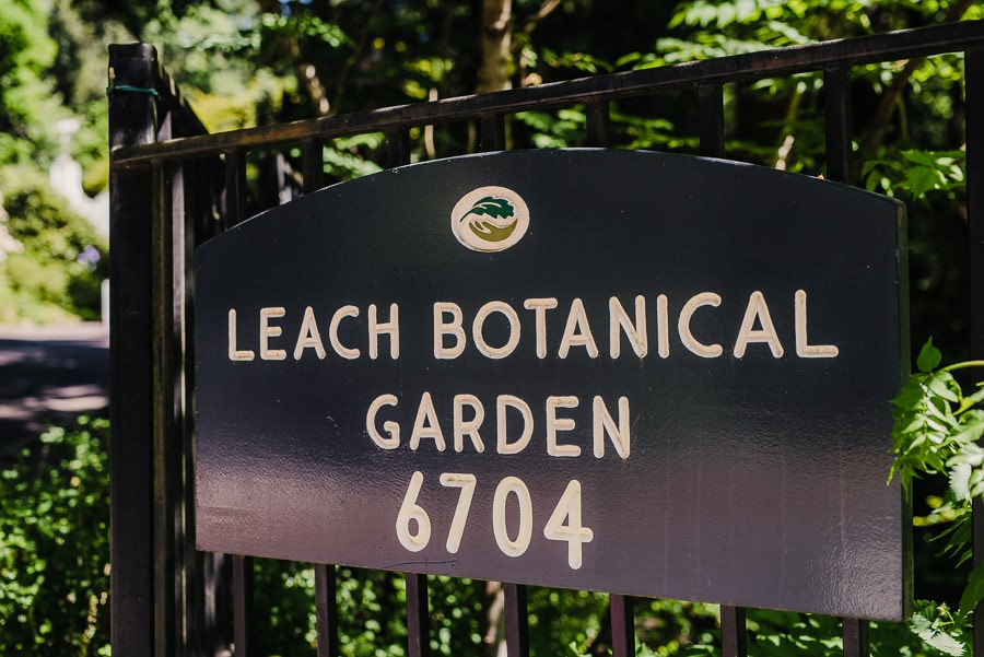 Leach Botanical Garden Wedding Photography 002