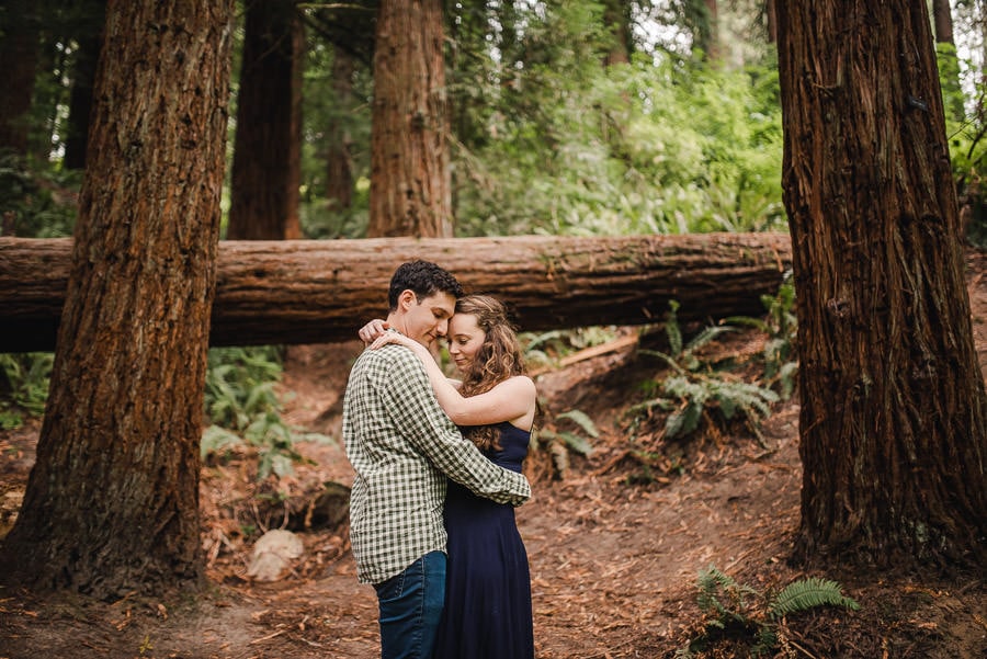 Hoyt Arboretum Engagement Session 009