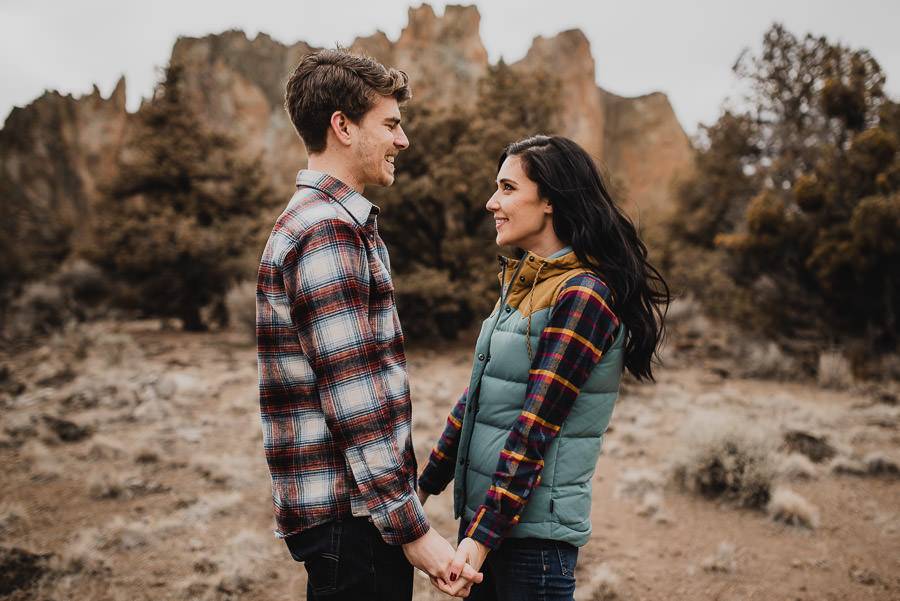 Smith Rock Engagement Photography 002