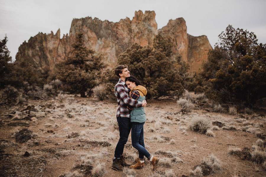 Smith Rock Engagement Photography 010