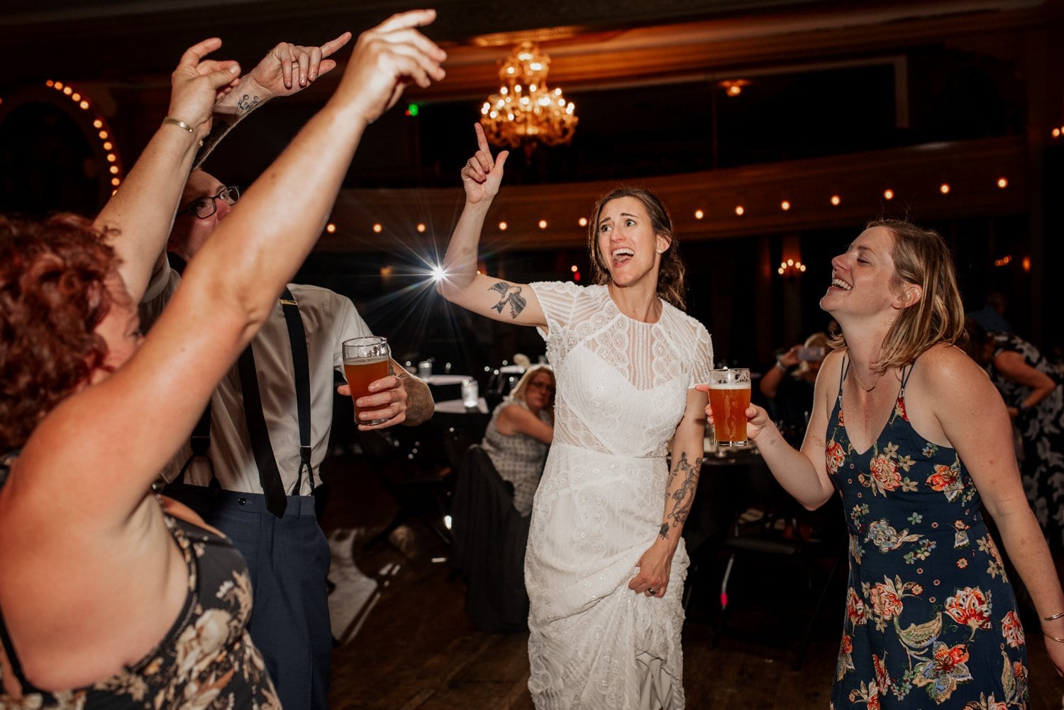 McMenamins Crystal Ballroom Wedding Photography