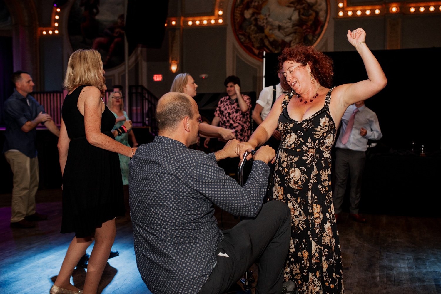 McMenamins Crystal Ballroom Wedding Photography
