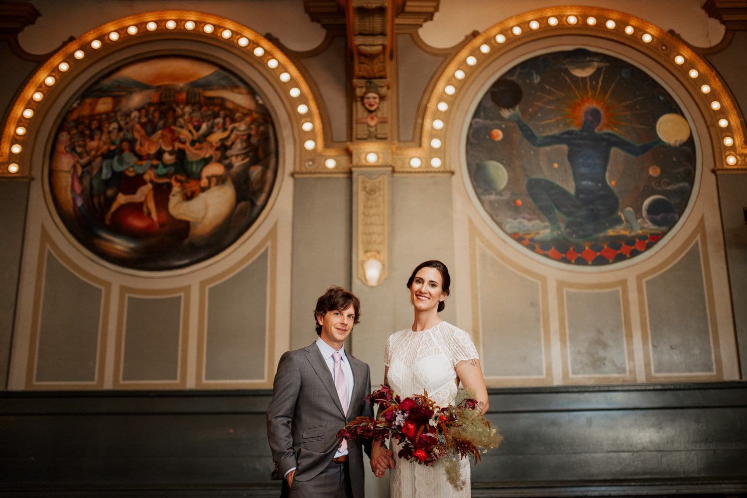 McMenamins Crystal Ballroom Wedding Photography