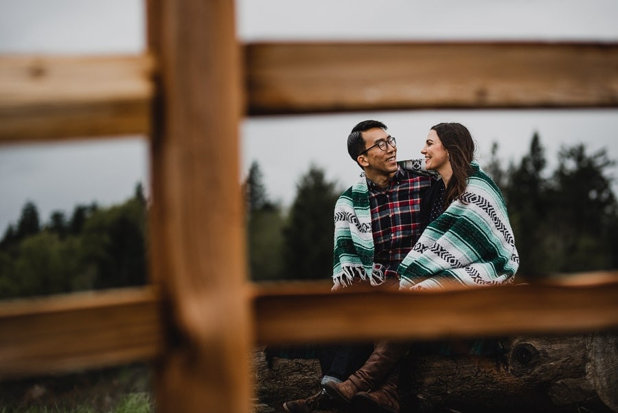 engagement session with Portland photographer