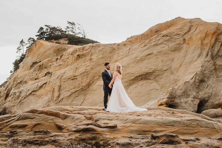 Cape Kiwanda Oregon Coast Wedding Photography 034