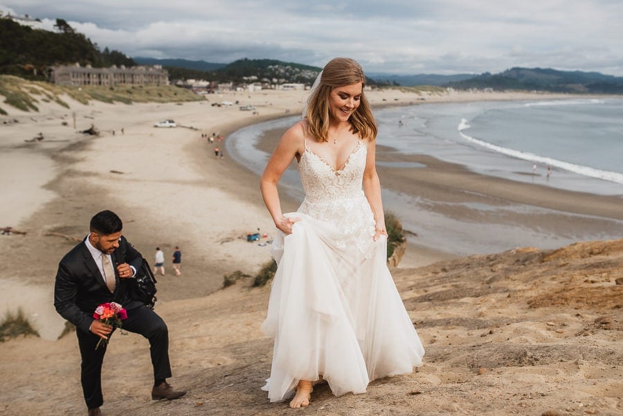 Cape Kiwanda Oregon Coast Wedding Photography 042