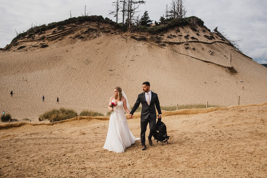 Cape Kiwanda Oregon Coast Wedding Photography 049