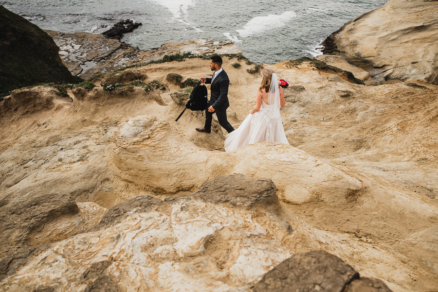 Cape Kiwanda Oregon Coast Wedding Photography 053