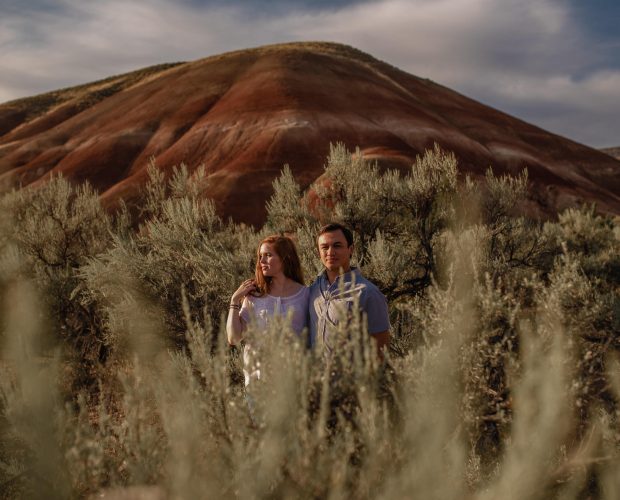Painted Hills Engagement Eastern Oregon Photographer 001