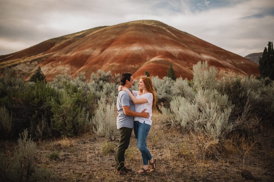 Painted Hills Engagement Session 003