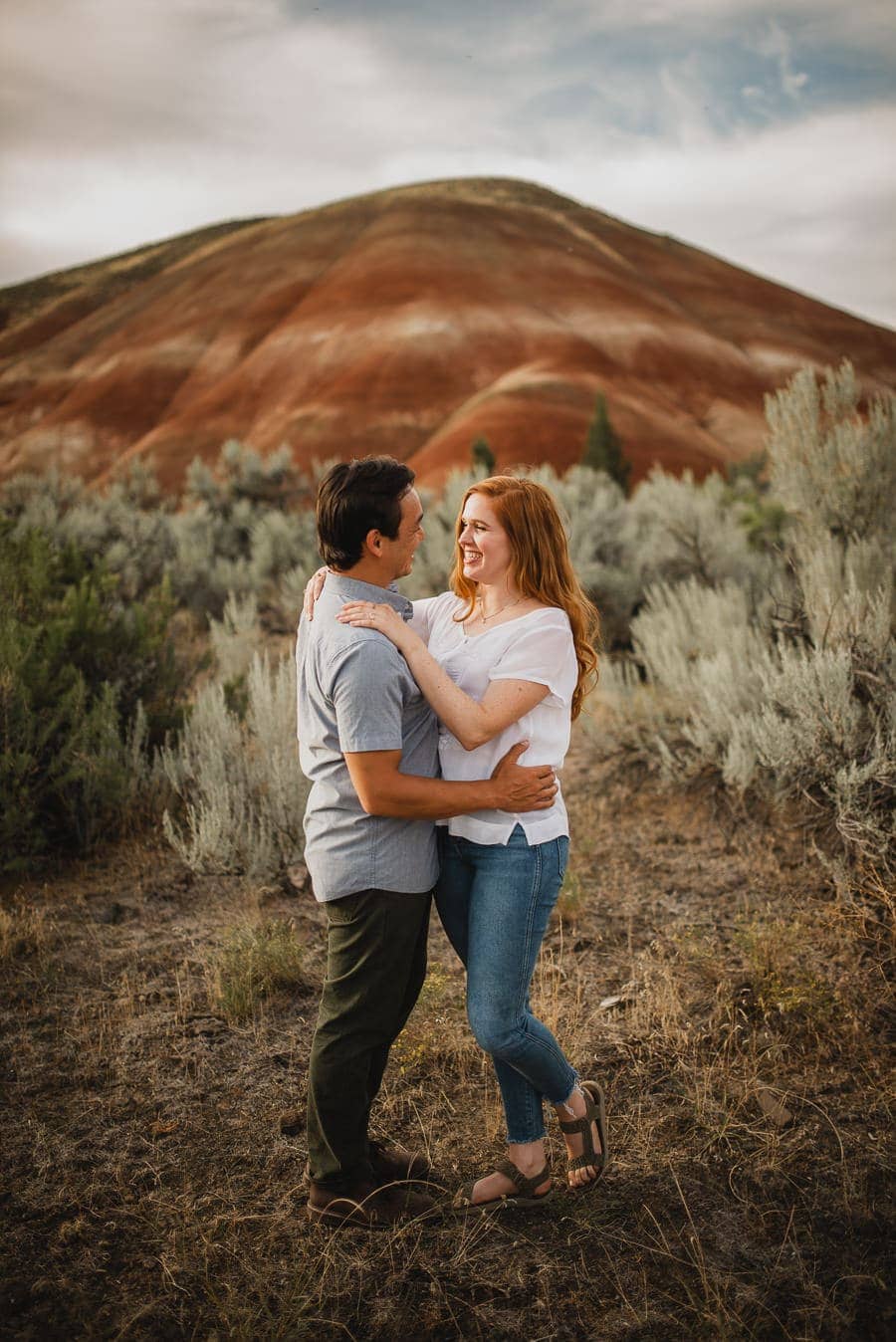 Painted Hills Engagement Session 004