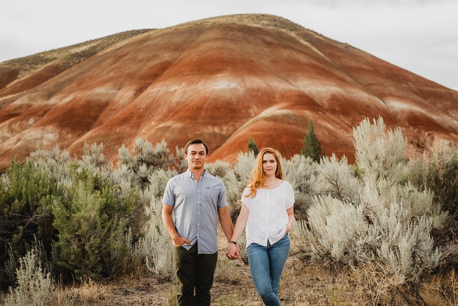 Painted Hills Engagement Session 005