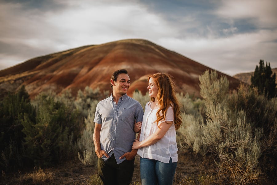 Painted Hills Engagement Session 006