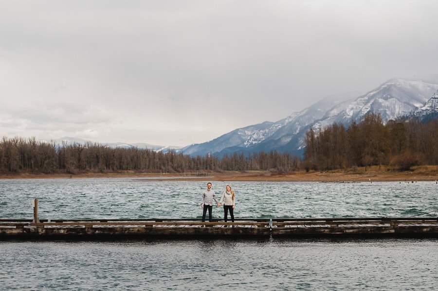 Beacon Rock Cape Horn Engagement Photography 002