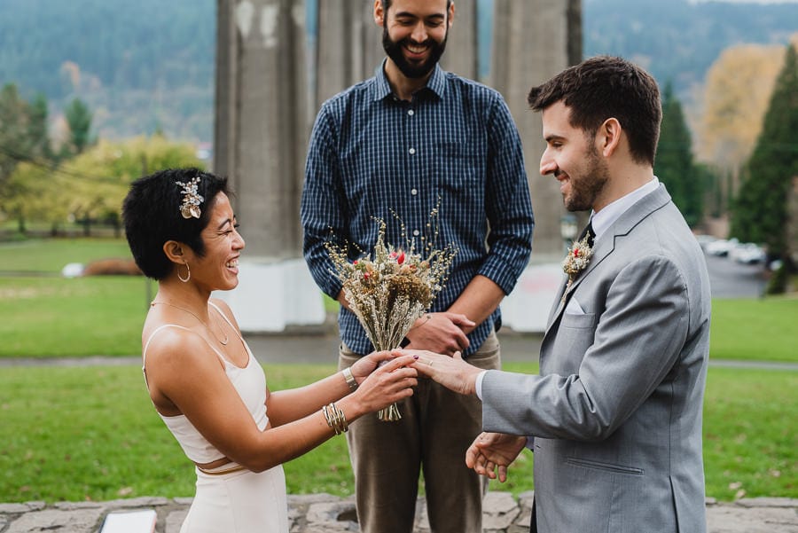 Cathedral Park Forest Park Elopement Photography 022