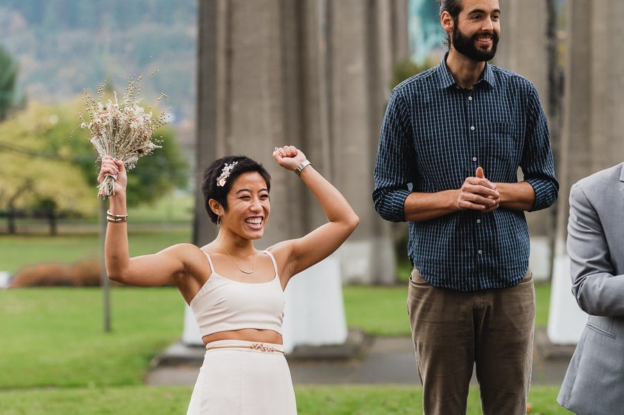 Cathedral Park Forest Park Elopement Photography 025