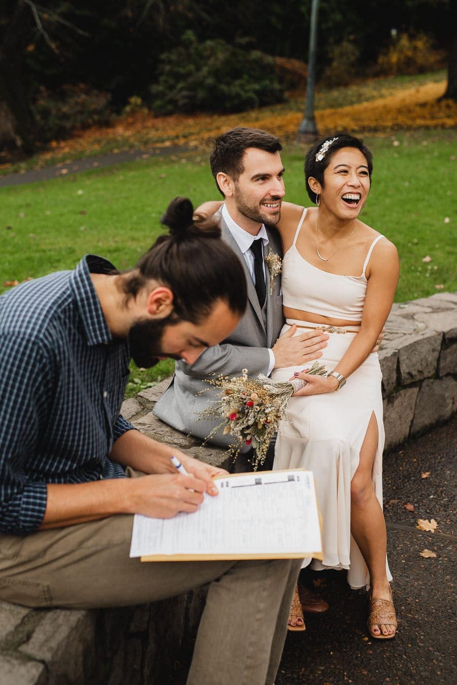 Cathedral Park Forest Park Elopement Photography 028