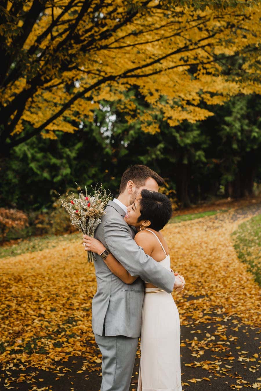 Cathedral Park Forest Park Elopement Photography 034
