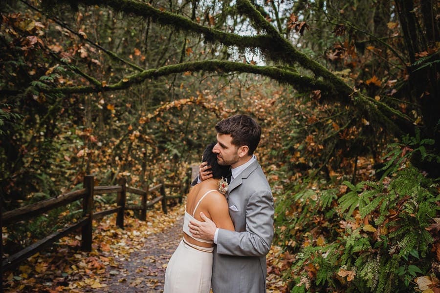 Cathedral Park Forest Park Elopement Photography 061