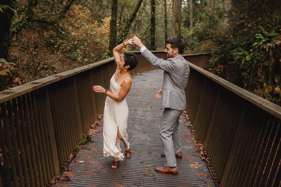 Cathedral Park Forest Park Elopement Photography 071