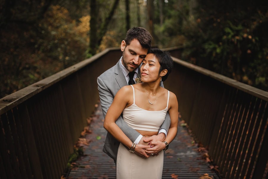 Cathedral Park Forest Park Elopement Photography 074