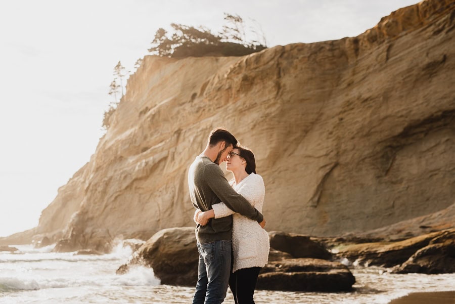 Cape Kiwanda Engagement 014