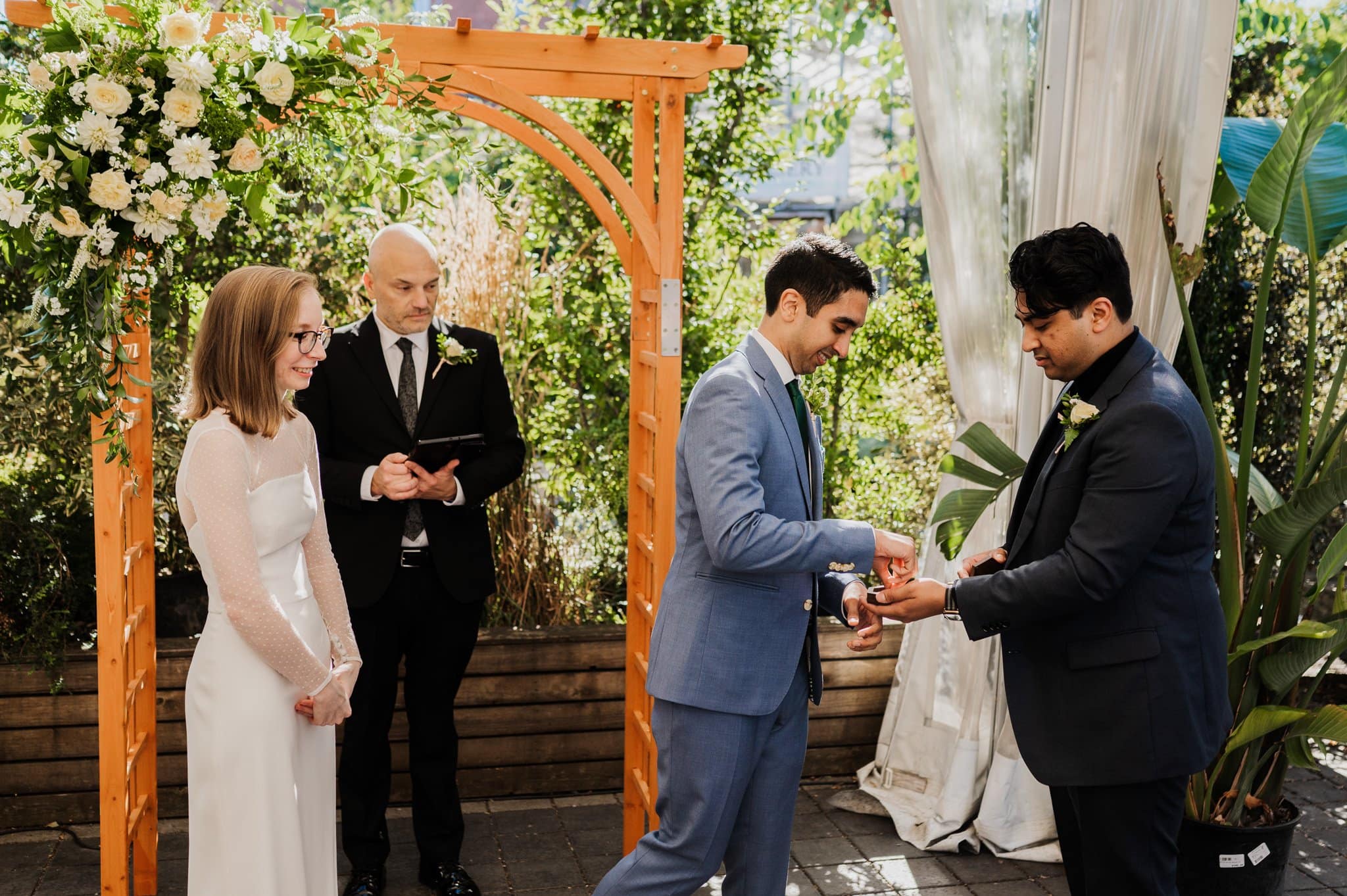 Intimate Blockhouse Wedding Photos
