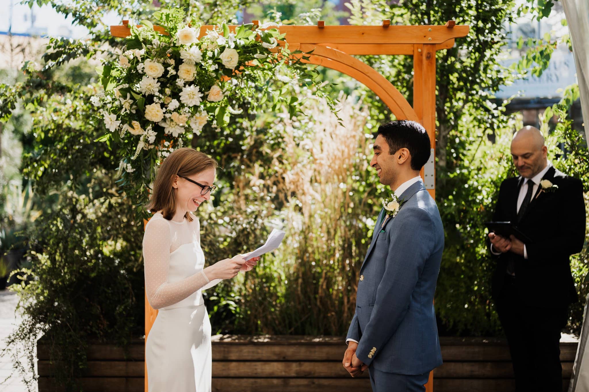 Intimate Blockhouse Wedding Photos