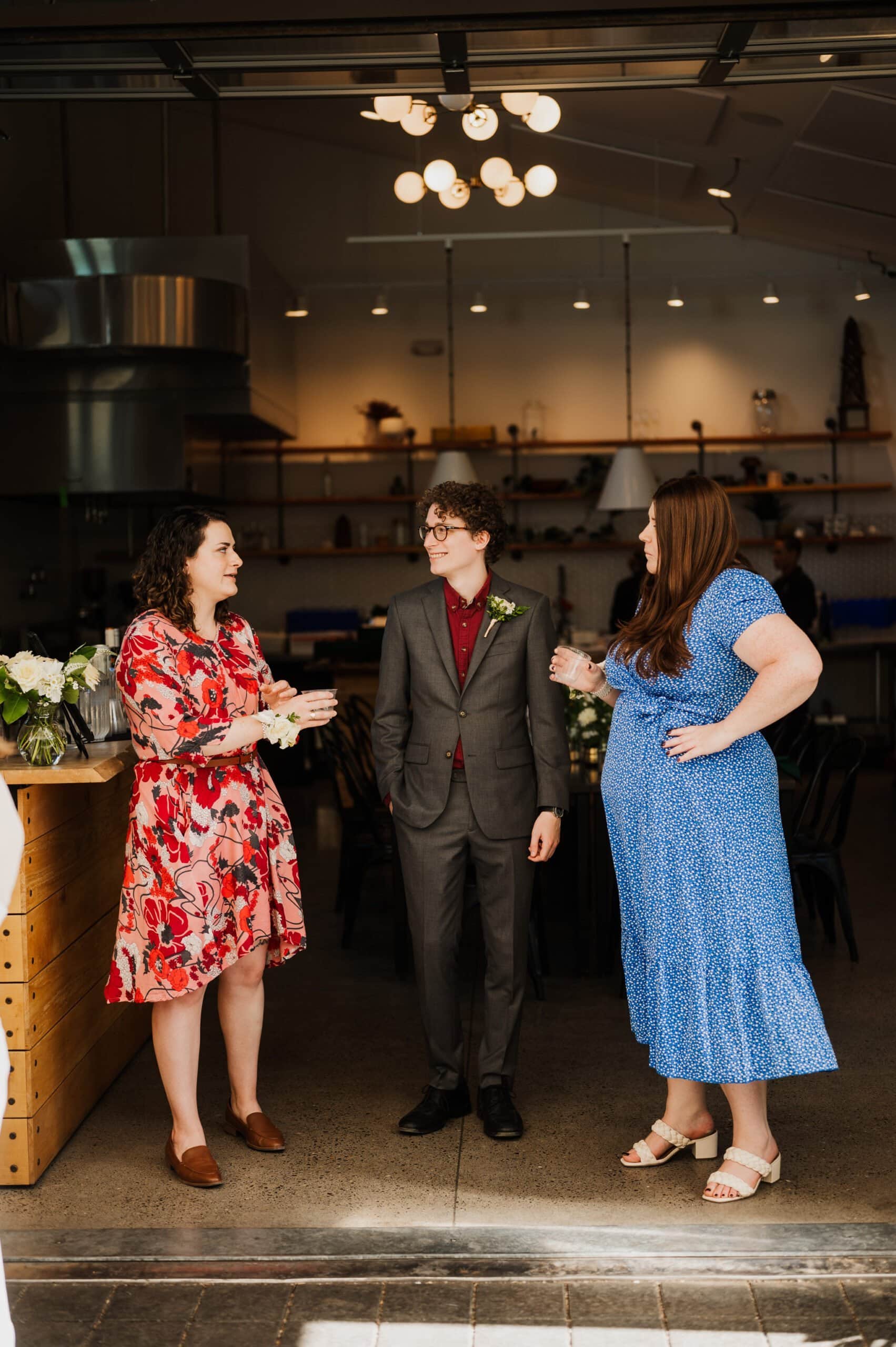 Intimate Blockhouse Wedding Photos
