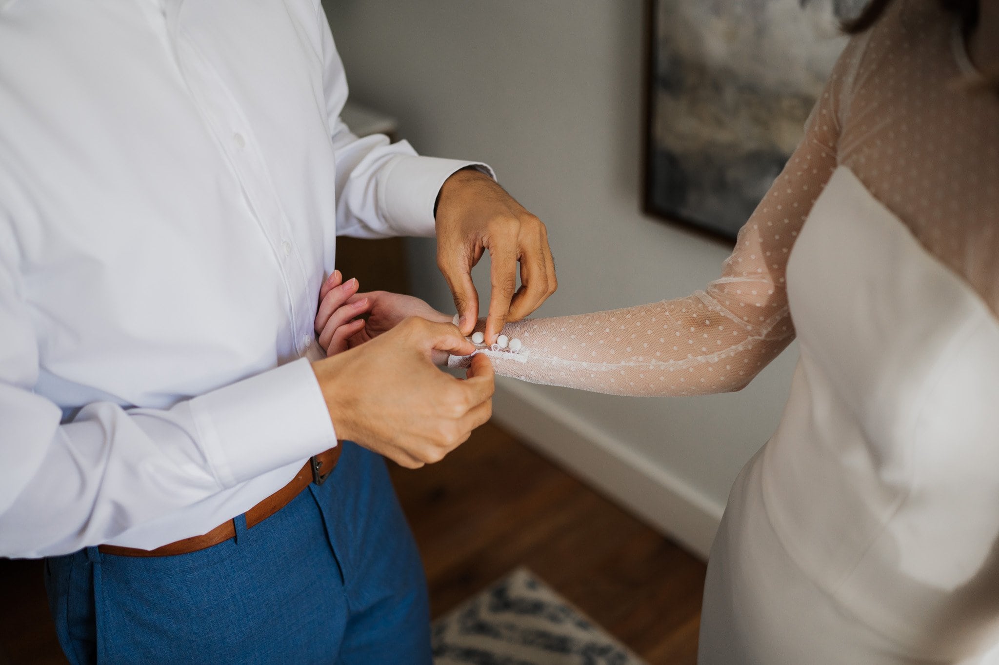 Intimate Blockhouse Wedding Photos