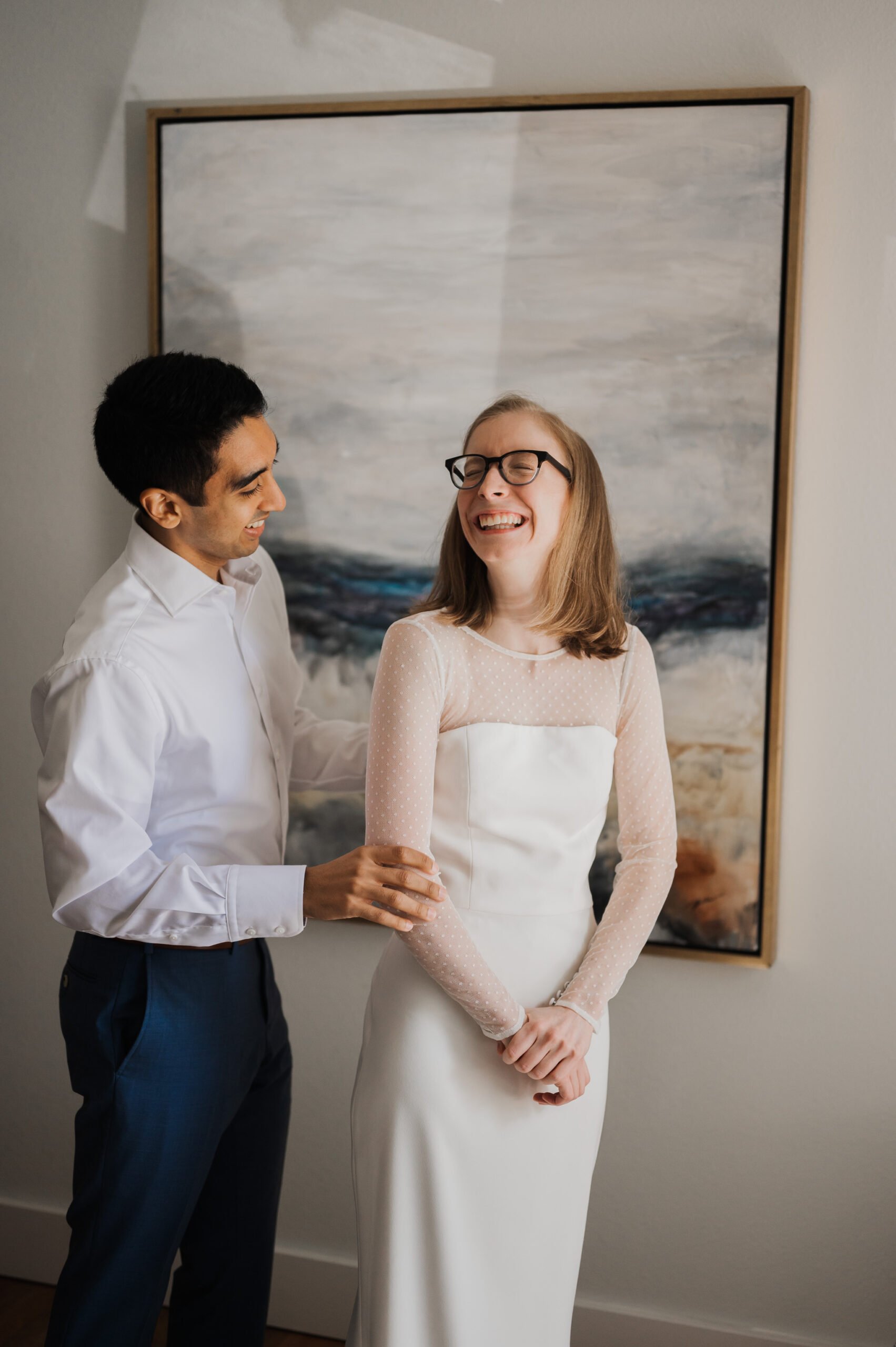 Intimate Blockhouse Wedding Photos