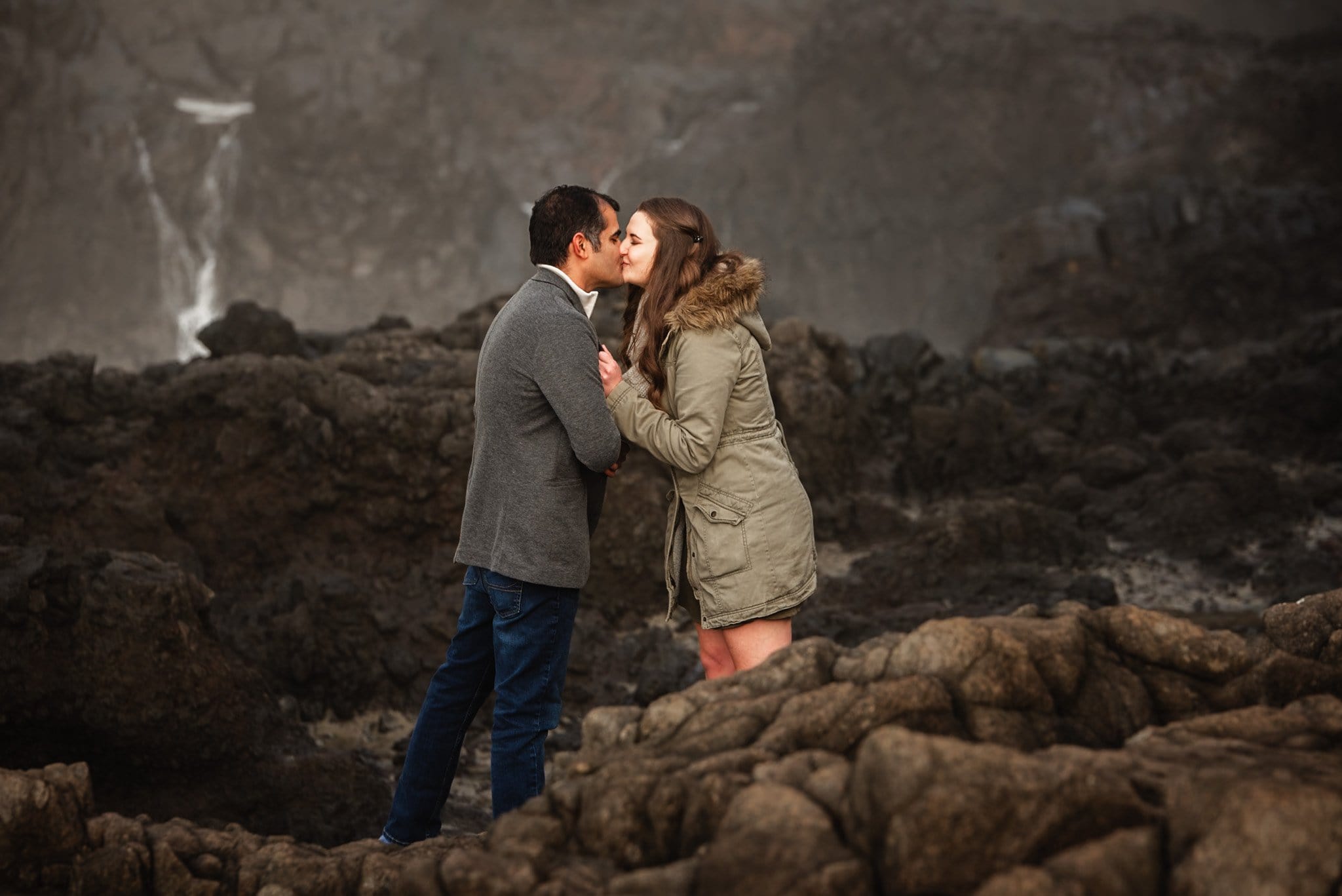 Oregon Coast Surprise Proposal Photography
