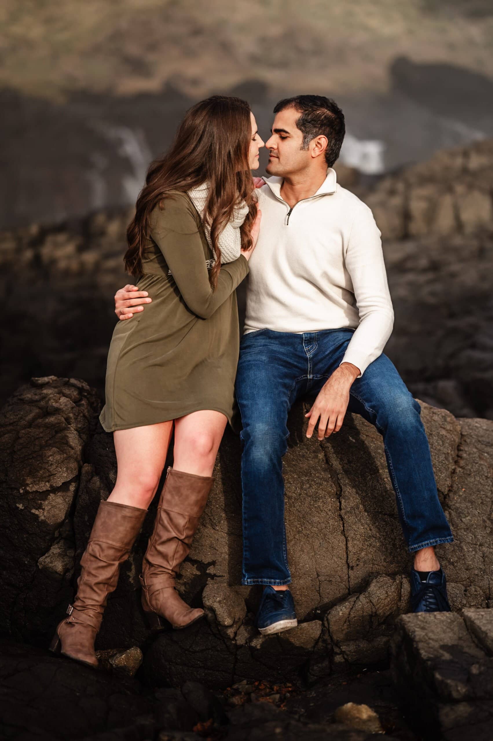 Oregon Coast Surprise Proposal Photography