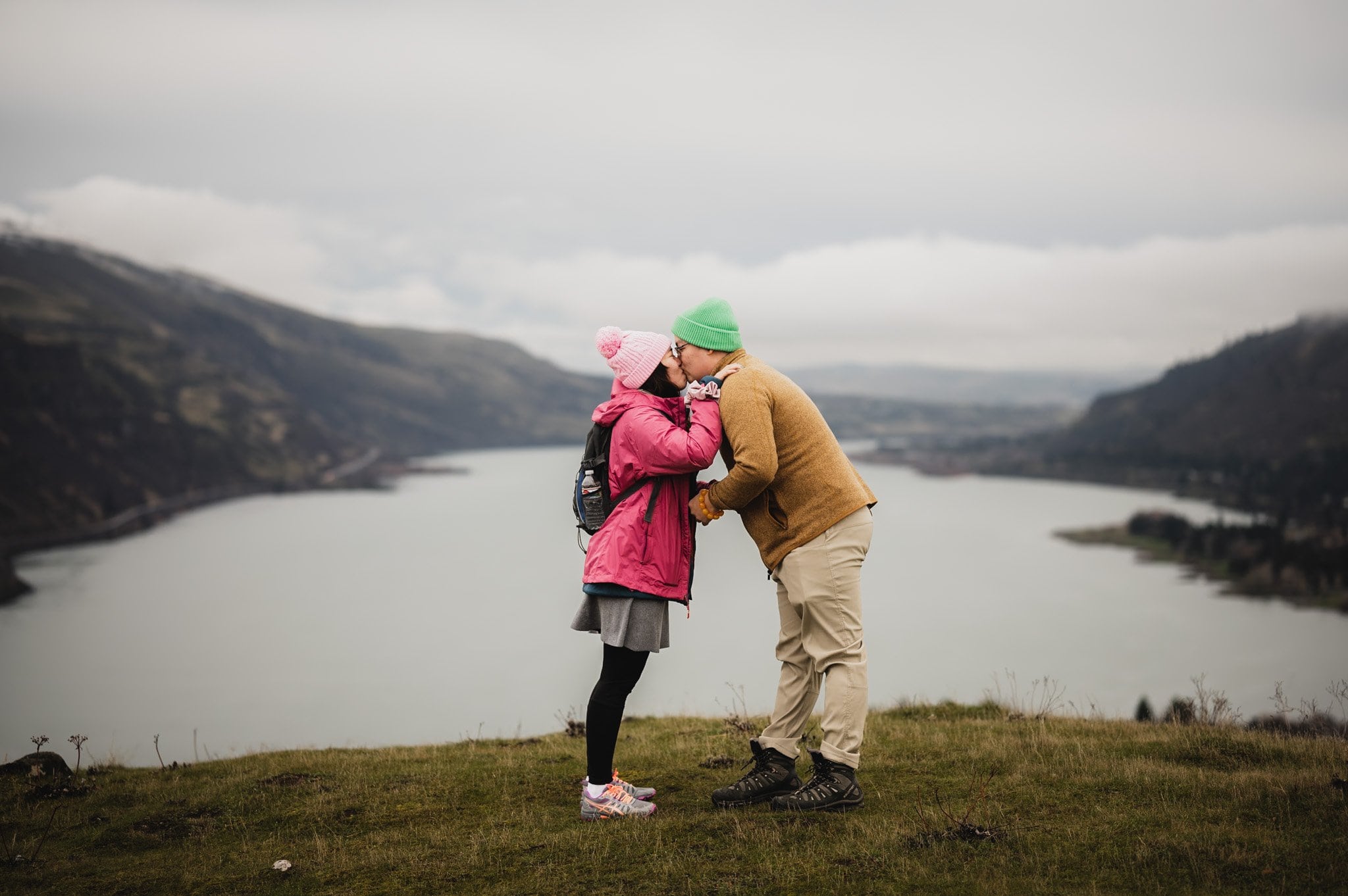 Rowena Crest Surprise Proposal Photography