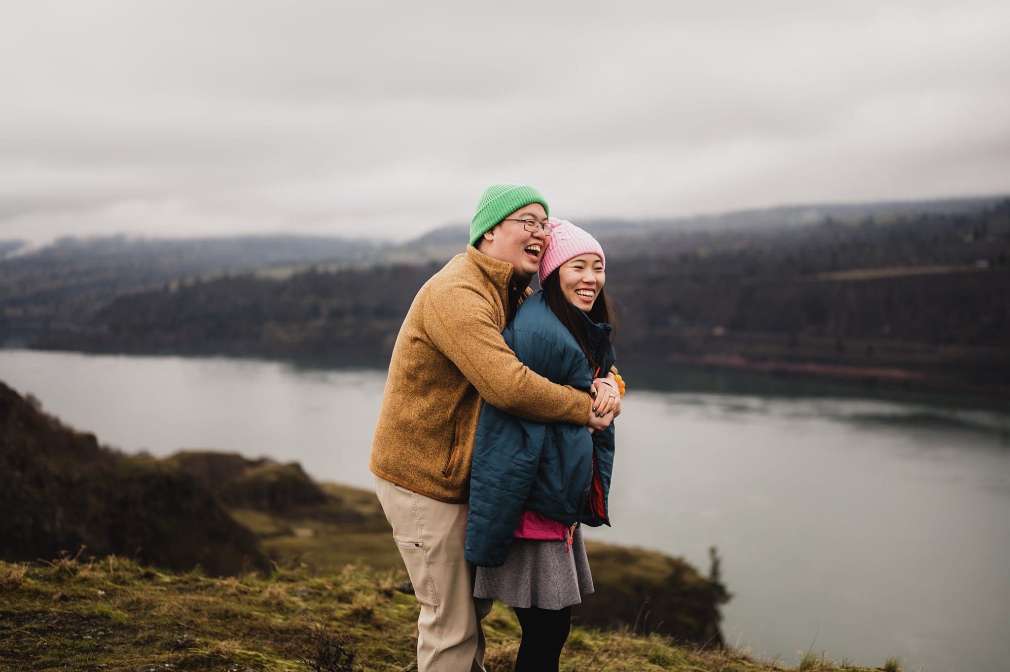 Rowena Crest Surprise Proposal Photography