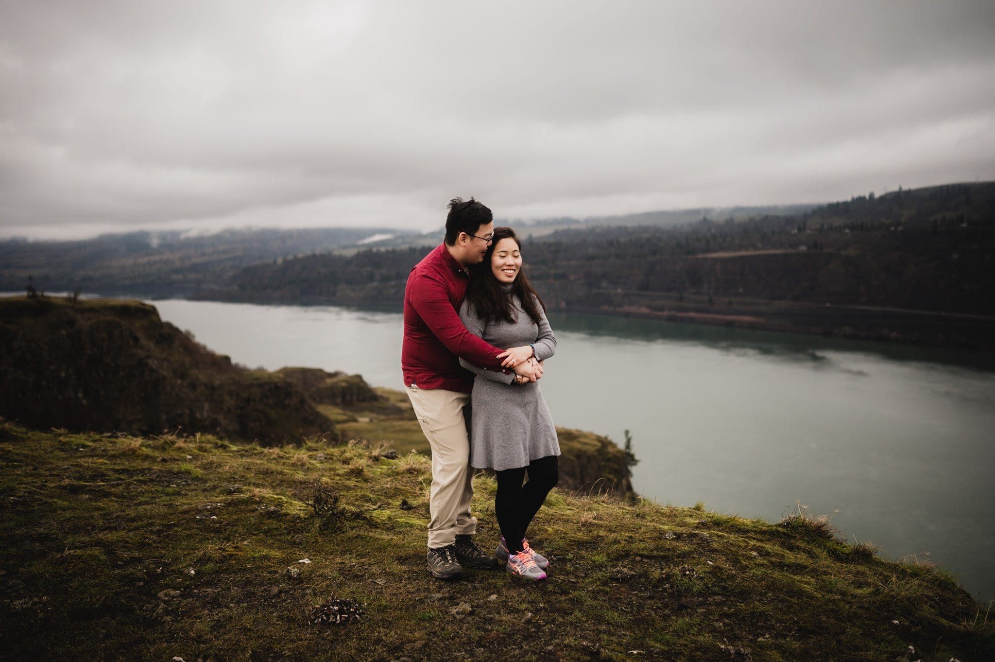 Rowena Crest Surprise Proposal Photography