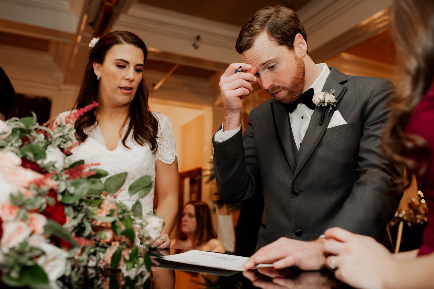 Columbia River Gorge Hotel Wedding Photography