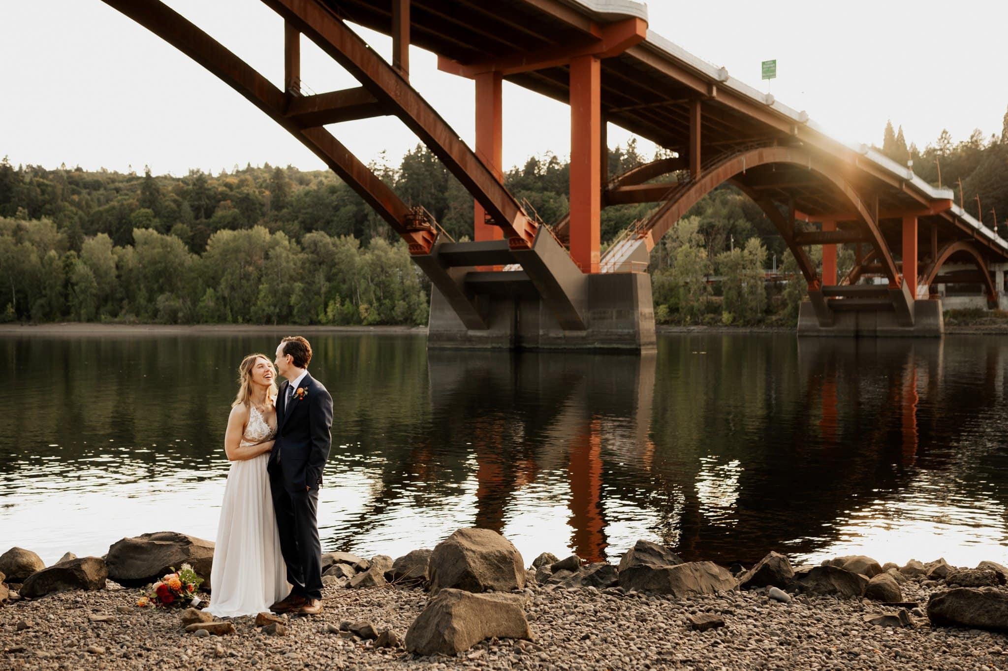 Oaks Pioneer Church Elopement Photography