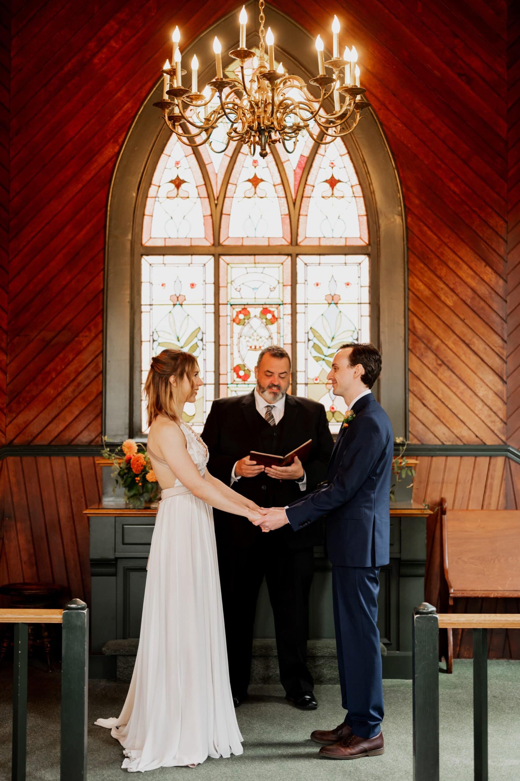 Oaks Pioneer Church Elopement Photography