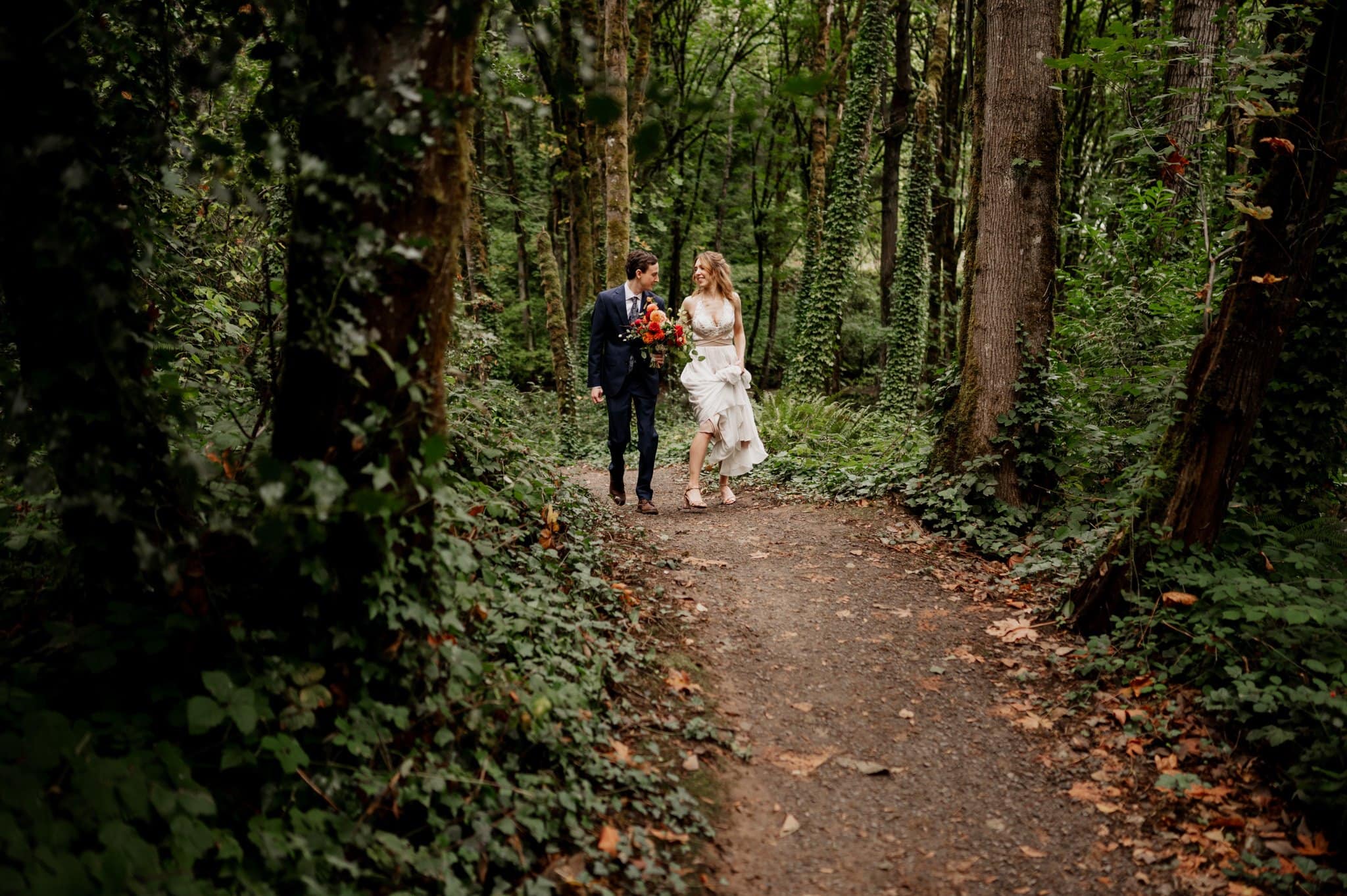 Oaks Pioneer Church Elopement Photography