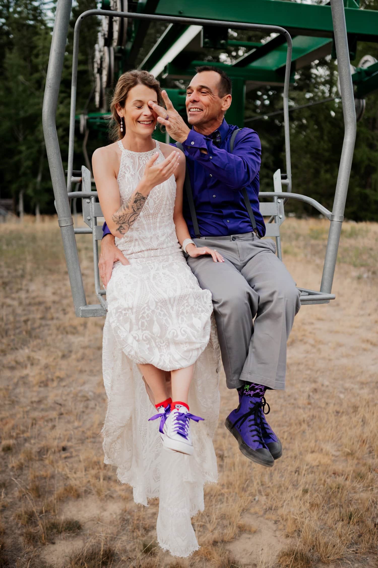 Summer Wedding At Coopers Spur Mountain Resort