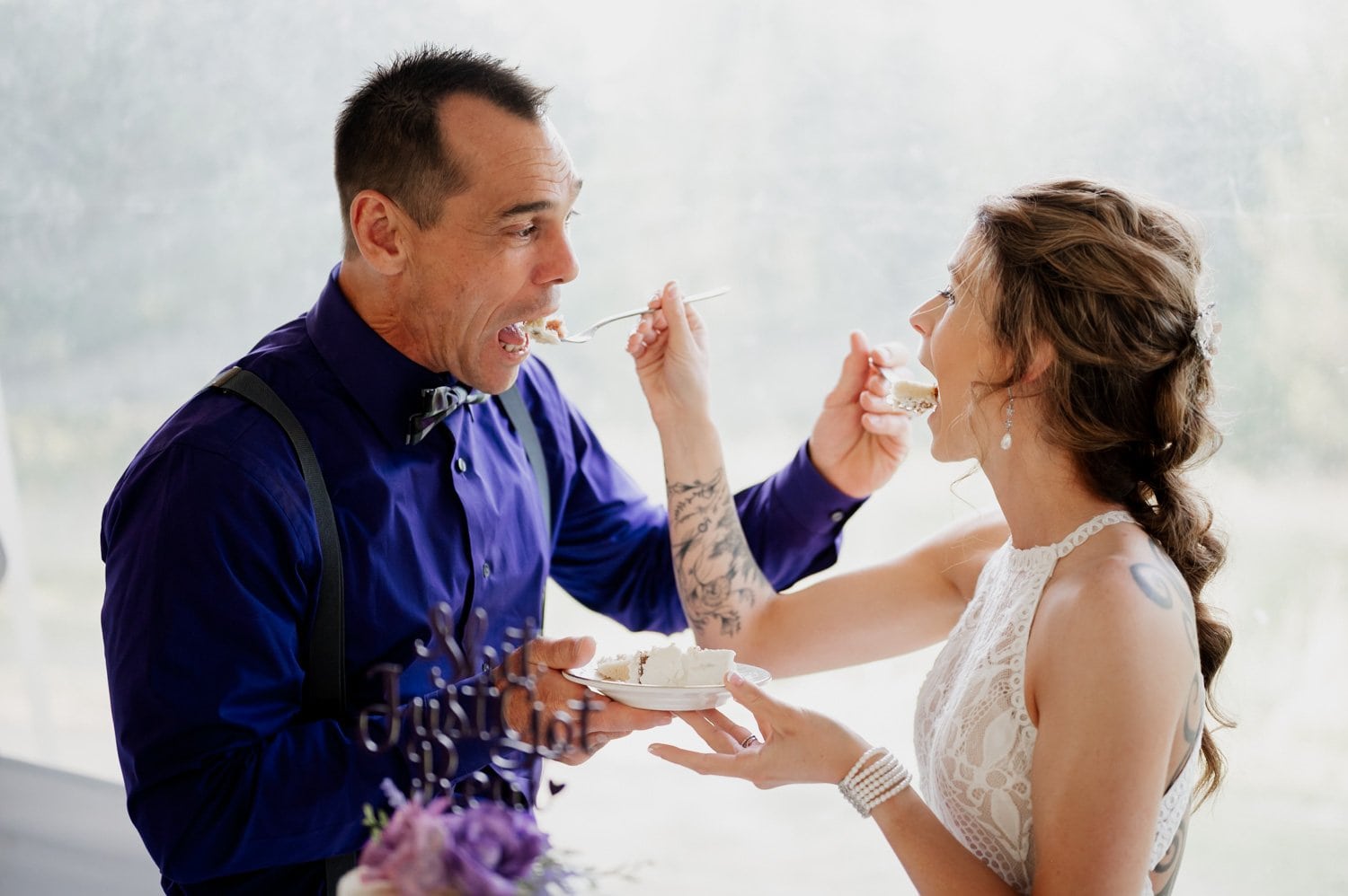 Summer Wedding At Coopers Spur Mountain Resort