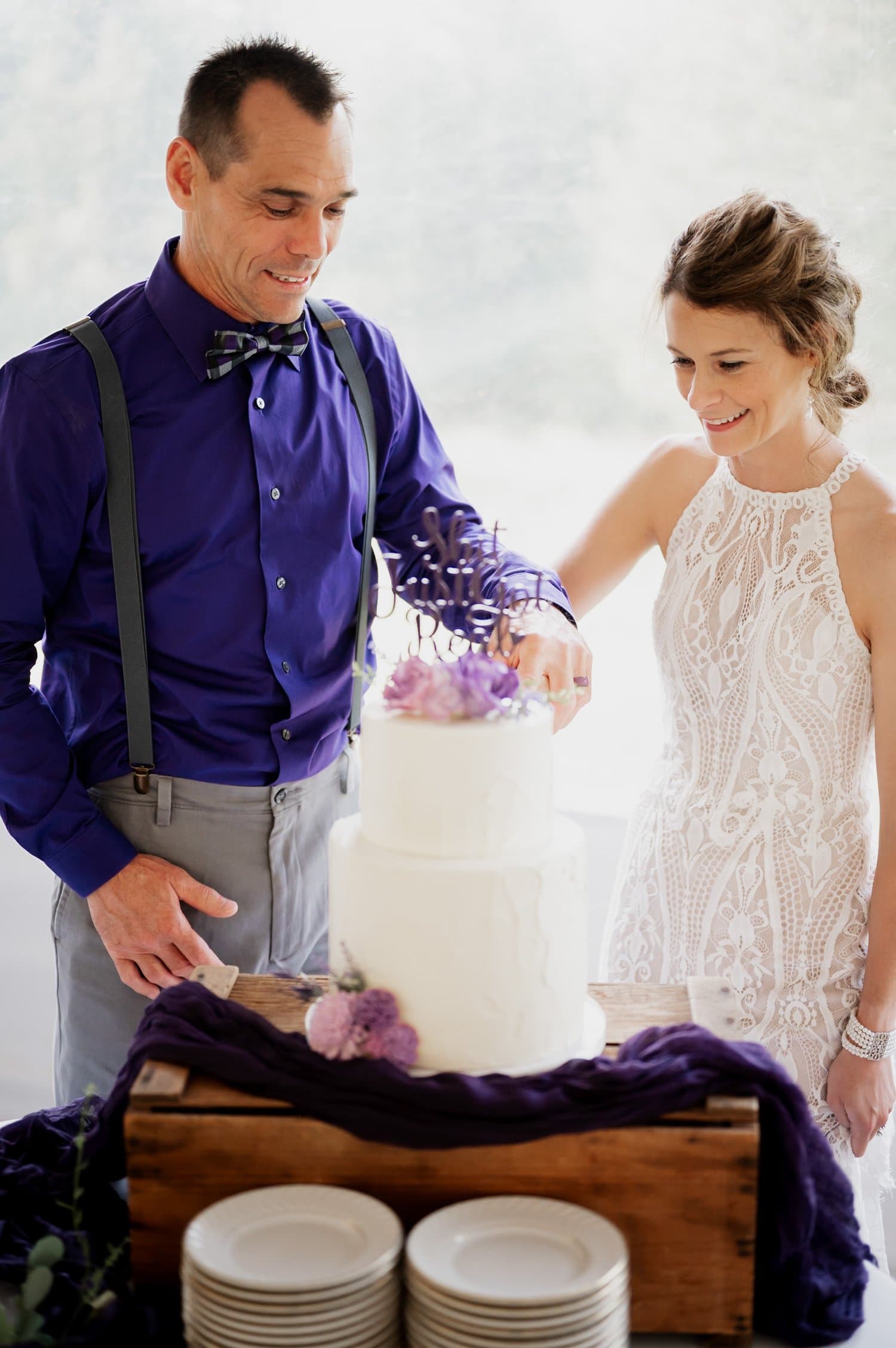 Summer Wedding At Coopers Spur Mountain Resort