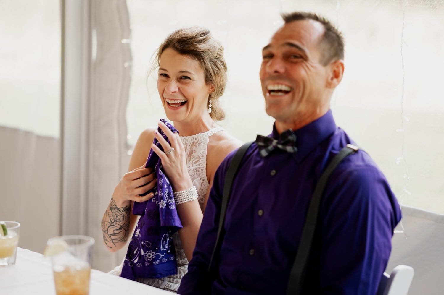 Summer Wedding At Coopers Spur Mountain Resort