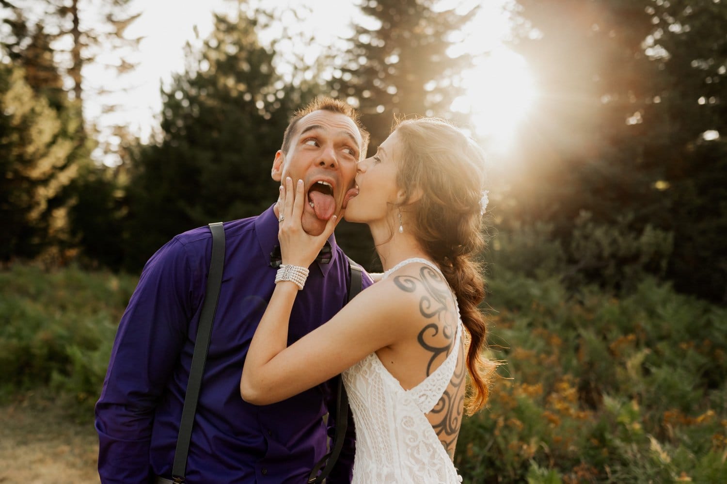 Summer Wedding At Coopers Spur Mountain Resort