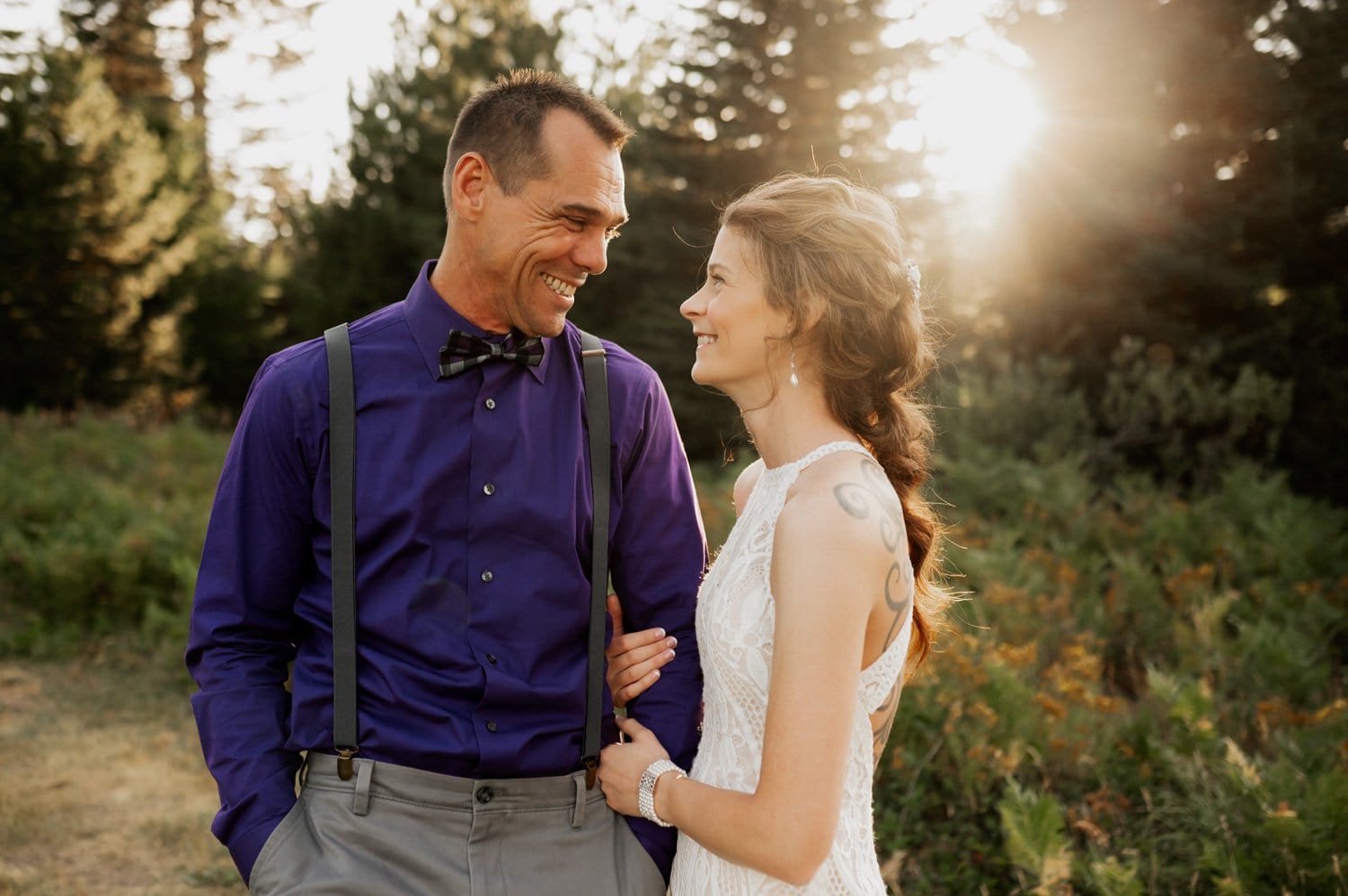 Summer Wedding At Coopers Spur Mountain Resort
