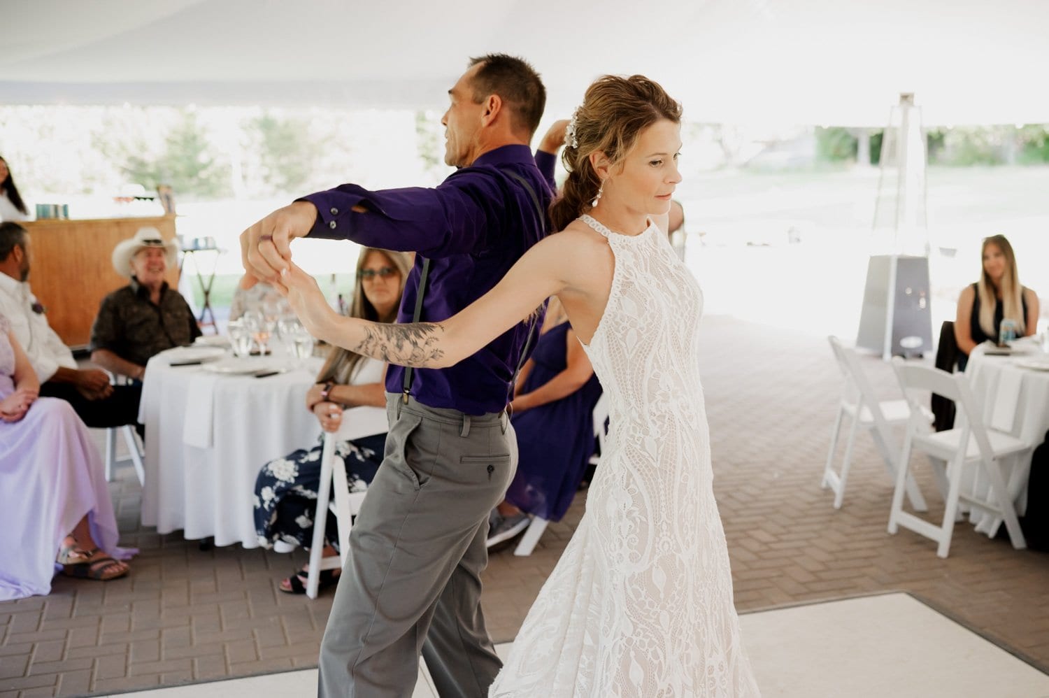 Summer Wedding At Coopers Spur Mountain Resort