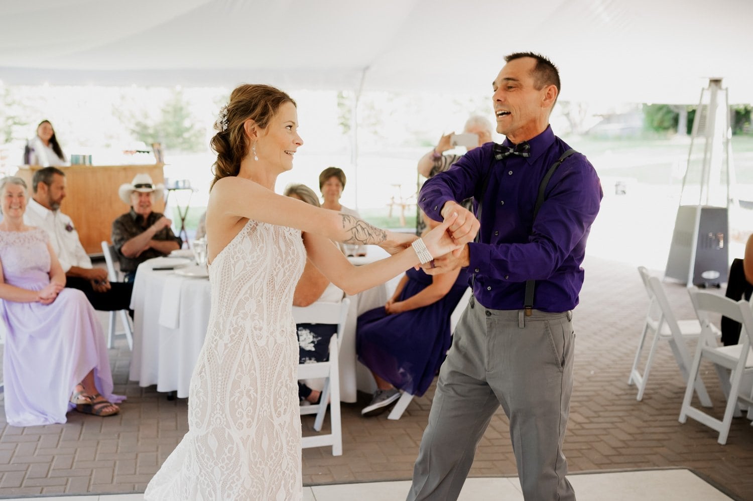 Summer Wedding At Coopers Spur Mountain Resort